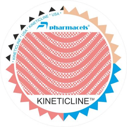 Кинезио тейп Pharmacels® KINETICLINE Tape лого розовый