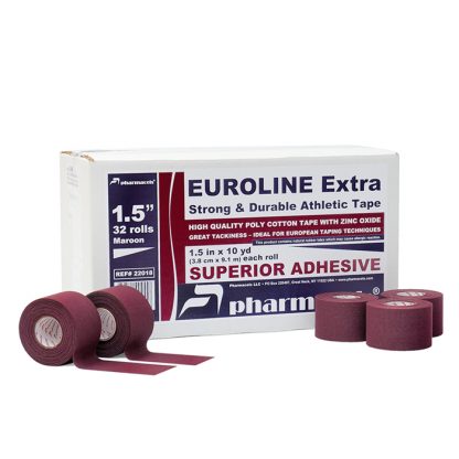 Pharmacels Euroline Tape sports бордовый