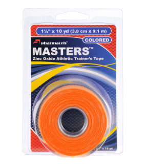 Цветной тейп спортивный MASTERS Tape Colored Pharmacels® оранжевый
